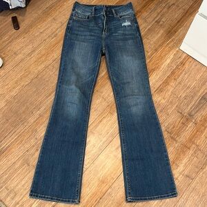 High wasted boot cut jeans size 7